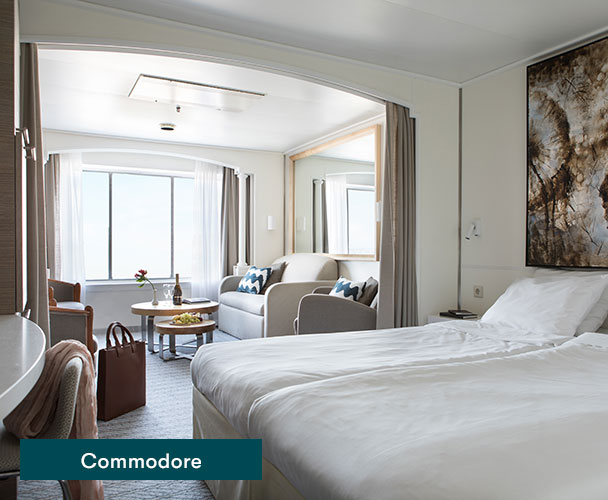 Commodore-hytt på Helsingforskryssning