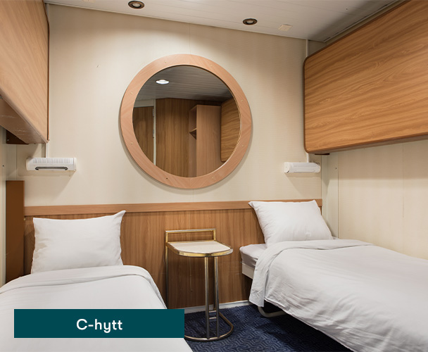 C-hytt på Helsingforskryssning