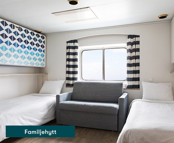 Familjehytt på Helsingforskryssning