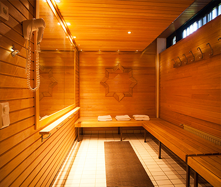 Bastu på Hotell Savoy i Mariehamn, Åland